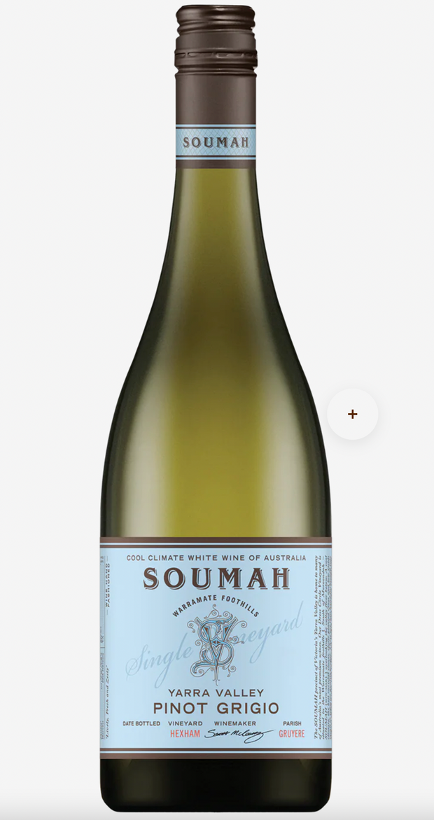 Soumah Single Vinyard Hexham Pinot Grigio
