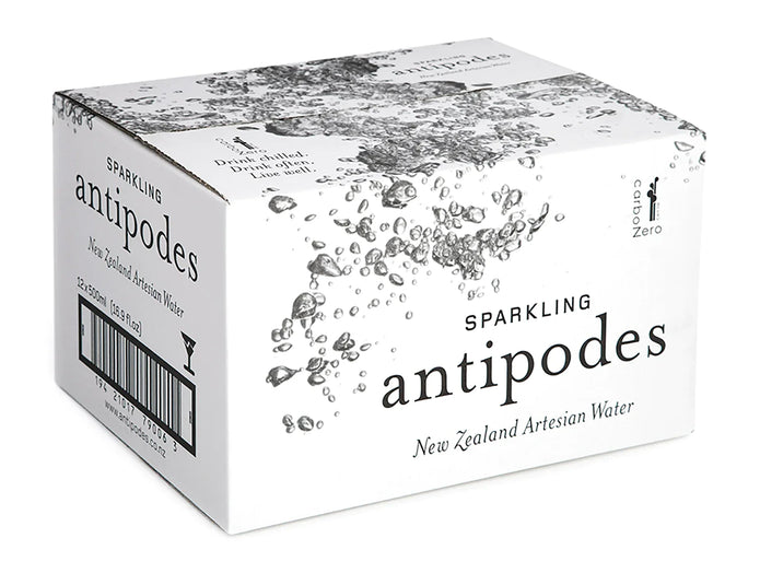 Antipodes Sparkling Water 500ml 12 Pack