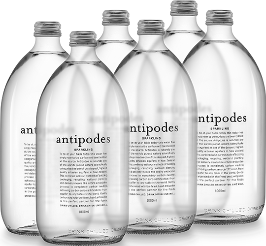 Antipodes Sparkling Water 1000ml 6 Pack