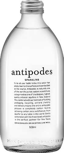 Antipodes Sparkling Water 500ml 12 Pack