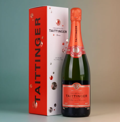 Champagne Taittinger Les Folies de La Marquetterie NV Gift Boxed