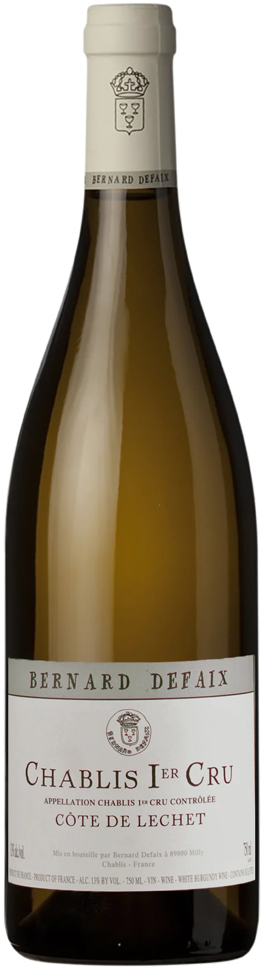Domaine Bernard Defaix Chablis 1ER Cru Côte De Léchet