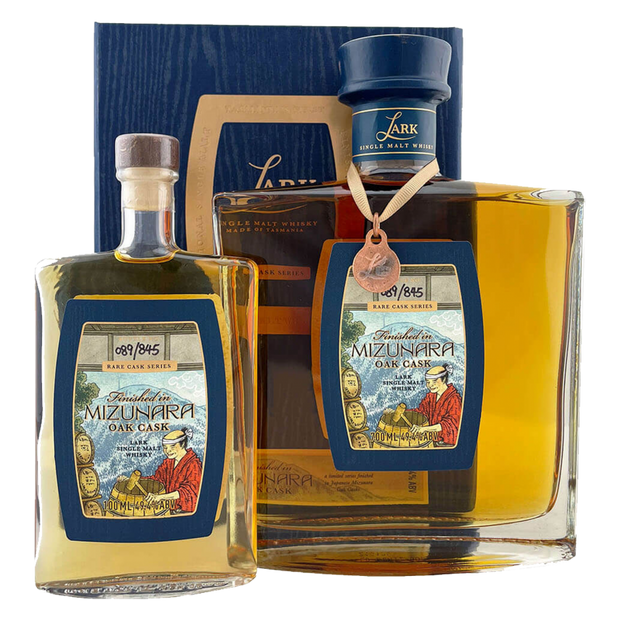 LARK Mizunara Oak Cask Single Malt Whisky Set